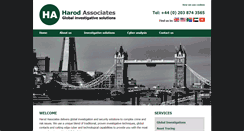 Desktop Screenshot of harodassociates.com
